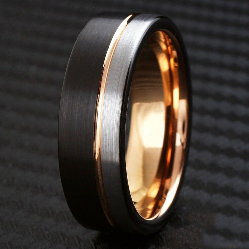Trendy Tungsten Carbide Rings For Men
