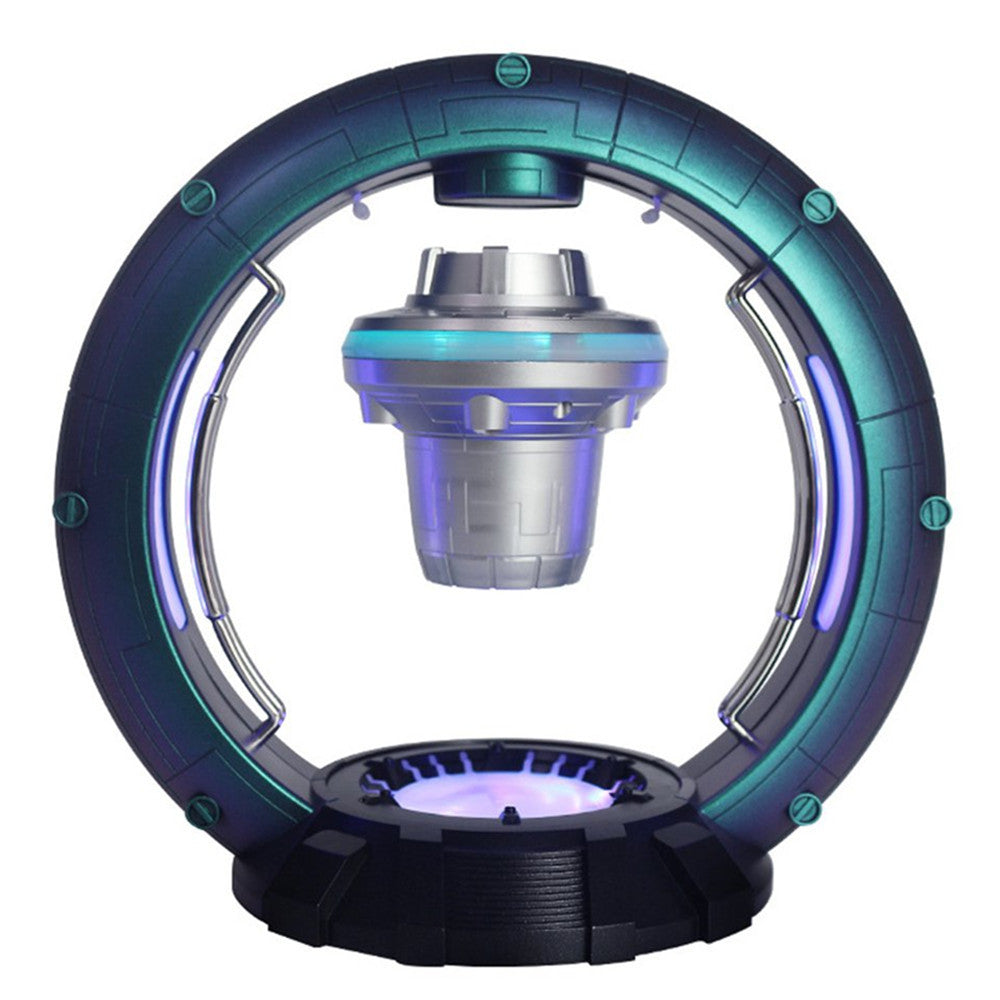 Magnetic Levitation Bluetooth Speaker Spaceship Globe Ornaments Hanging In Air Sound Automatic Balance Subwoofer Wireless Audio
