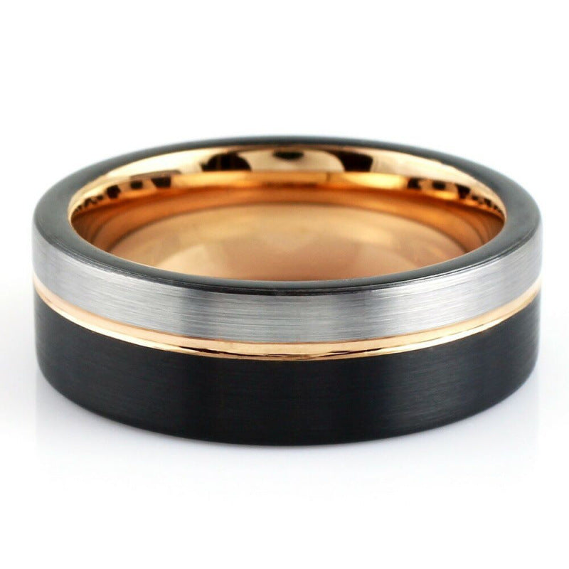 Trendy Tungsten Carbide Rings For Men