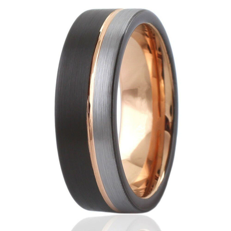 Trendy Tungsten Carbide Rings For Men