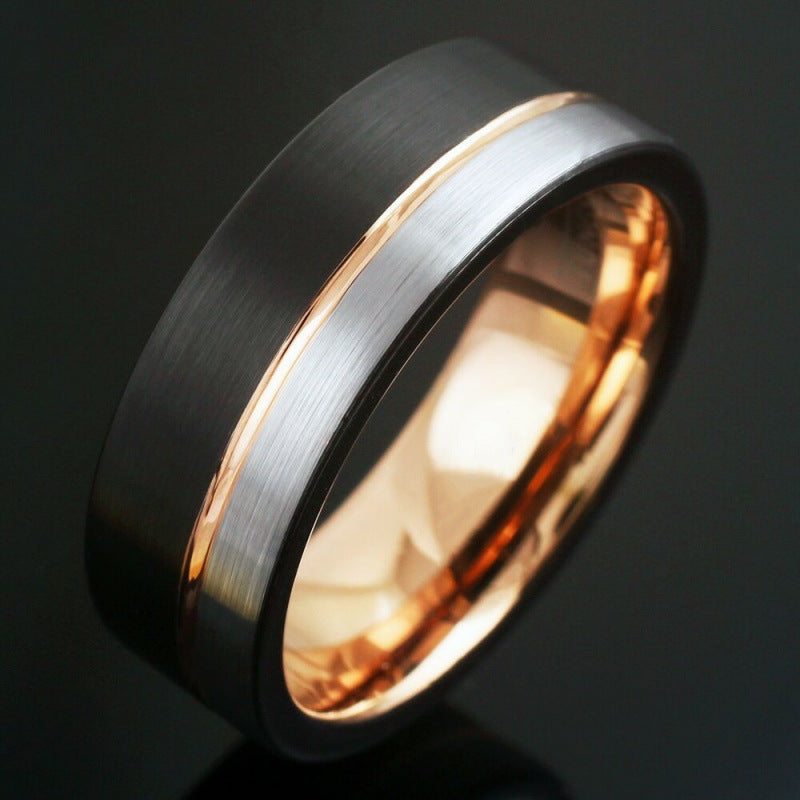 Trendy Tungsten Carbide Rings For Men